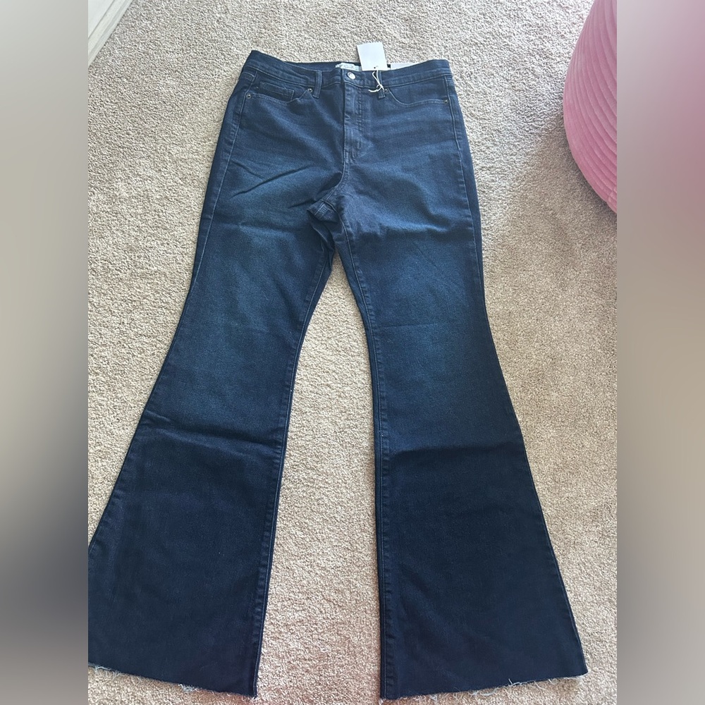 Jessica Simpson Navy Flare Jeans